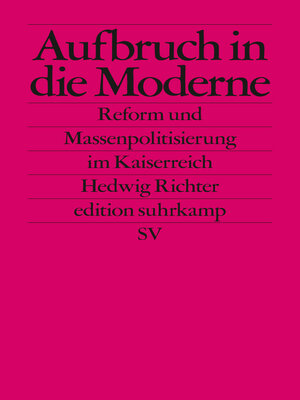 cover image of Aufbruch in die Moderne